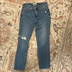 Madewell Mid Ride Perfect Vintage Jeans Sz25